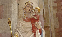 Wallfahrtsbild - Madonna mit Kind
